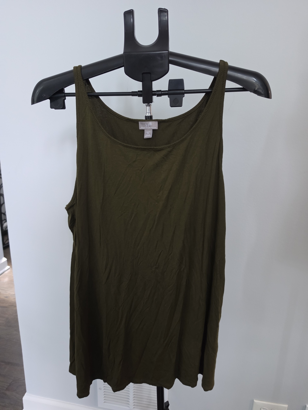 J. Jill Olive Green Scoop Neck Tank